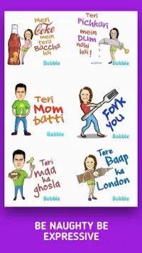 Hindi Stickers for WhatsApp - WAStickerApps Screen Shot 5