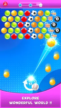 Bubble Ball Shooter Games Screen Shot 4