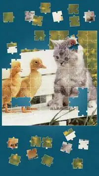 Chats Mignons Jeux De Puzzle Screen Shot 13