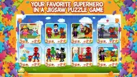 Superhero Puzzle - Cartoon Game For Kid & Toddler Screen Shot 0