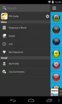 Breeding Guide Pokemon's World Screen Shot 0