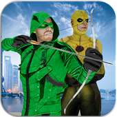 Green Arrow Hunter superhero- Survival Royale City