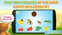 ألعاب التعلم للطفل: الألوان Screen Shot 3
