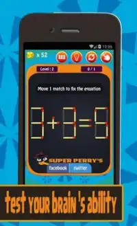 Super Perry's : Matches Puzzle Screen Shot 3
