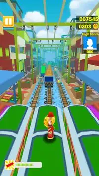 Train Subway Surf Skate Runner Screen Shot 4