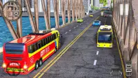 Modern City Coach Bus Driving Screen Shot 3