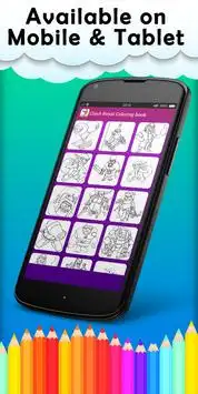 Coloring Page For Clash Royal Screen Shot 5