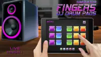 Finger DJ Drum Pads Simulator Screen Shot 2
