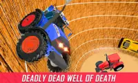 Well of Death Tractor Stunt Drive Screen Shot 1