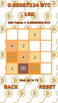 Bitcoin 2048 Screen Shot 0