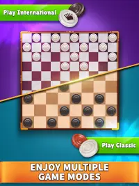 Checkers Clash: Online Game Screen Shot 9