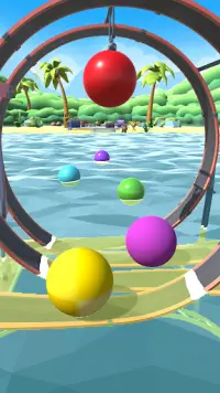 Swipe Ball Stack Color Platform: 7 Ball Game In 1 Screen Shot 2