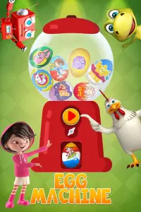Telur kejutan - game untuk anak-anak Screen Shot 0