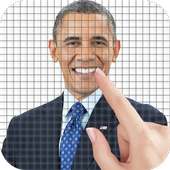 Barack Obama Color by Number - Pixel Art Game