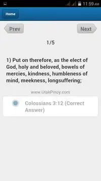 Popular Bible Verses Challenge Screen Shot 4