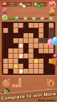 Block Puzzle: Lucky Wood Screen Shot 1