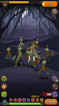 Zombies vs Ninja Screen Shot 1
