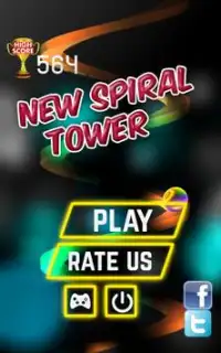 Spiral Fall Ball: Spiral Jump Screen Shot 0