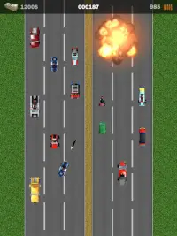 Road Rush: Bank robbery crash Screen Shot 3