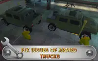 Army Truck officina meccanica Screen Shot 10