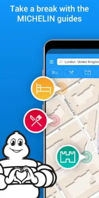 ViaMichelin GPS Route Planner Screen Shot 4