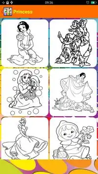 Coloring Book for Cartoons Screen Shot 15