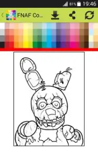 Coloring Book for Five Nights Screen Shot 1