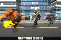 Monster Hero vs Zombies - letzte Stadt Schlacht Screen Shot 5