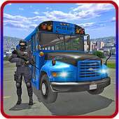 Police Bus Criminal Escape