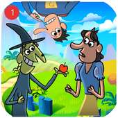 frame order game .the witch