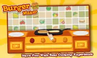 Burger Maker–Kids Cooking Game Screen Shot 5