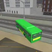 حافلة المدينة محاكاة 3D Screen Shot 0