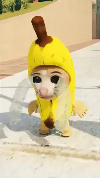 Banana Cat Screen Shot 0