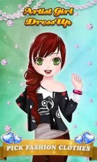 Artist Girl: Cinema DressUp Screen Shot 0