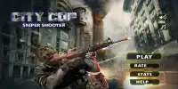 City Cop Sniper Shooting 3D Screen Shot 4