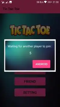 Tic Tac Toe Multiplayer Screen Shot 2