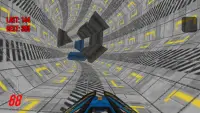 Nave espacial 3D Túnel Infinito Survival Rush Screen Shot 4