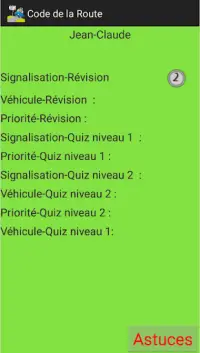 Quizz Code de la Route Screen Shot 20