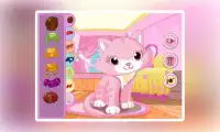 Pink Kitten DressUp- Cat Screen Shot 1