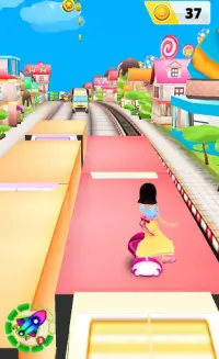 Princess Run Adventure: crocodile Screen Shot 4