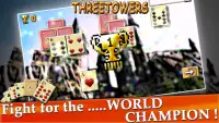 ThreeTowers, The Tripeaks Free Solitaire Game Card Screen Shot 3