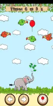 Elephant balloon game Screen Shot 0