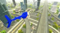 City Helicopter Simulator Game Screen Shot 1