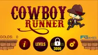 Runner Cowboy Screen Shot 5