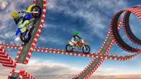 Stunt Bike Impossible Tracks-Race Moto Drive Game Screen Shot 3