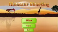 Dinosaur shooting Screen Shot 0