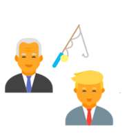 Biden Fishing Trump Games: Fun Fish Apps