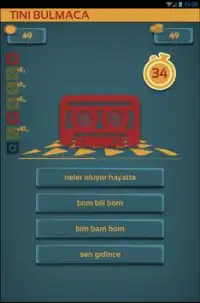 Şarkı Bulmaca Oyunu Screen Shot 7