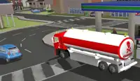 Petrol Station Parking Car 3D Screen Shot 0
