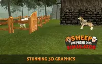 Sheep Shepherd Dog Simulator: Perro de animales de Screen Shot 1